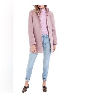 JCrew Italian stadium cloth wool blend coat
